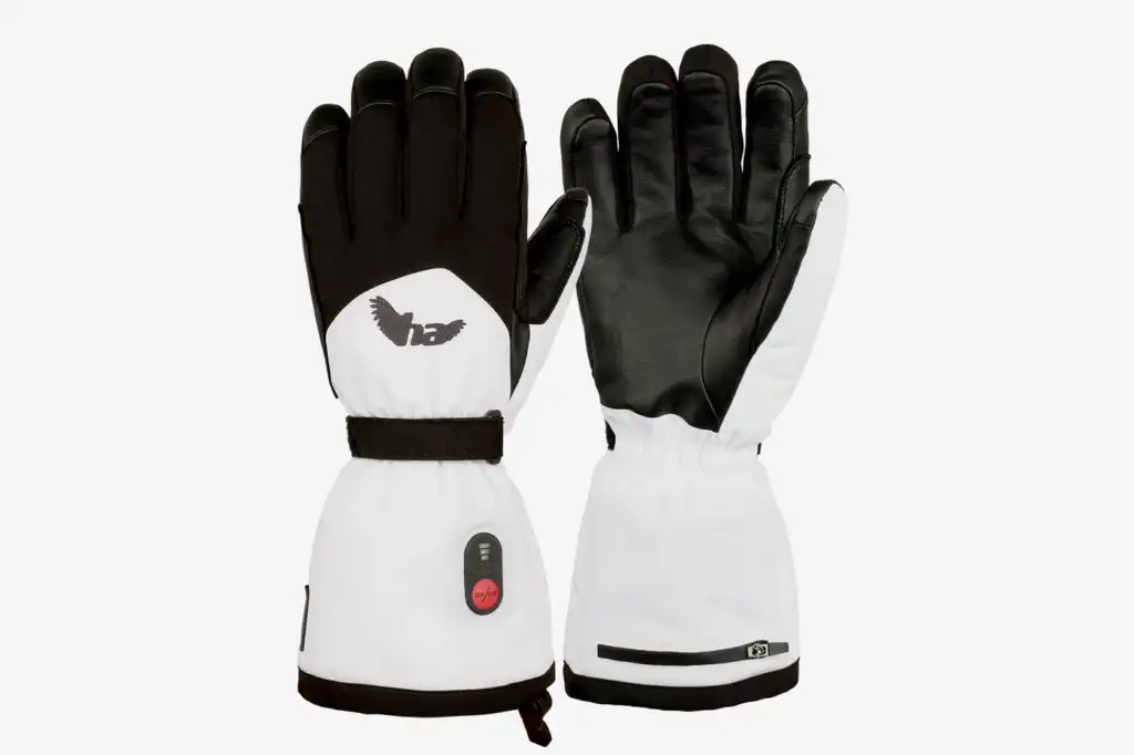 Gants chauffants parapente High Adventure Magic 2 vue détaillée paume et dessus