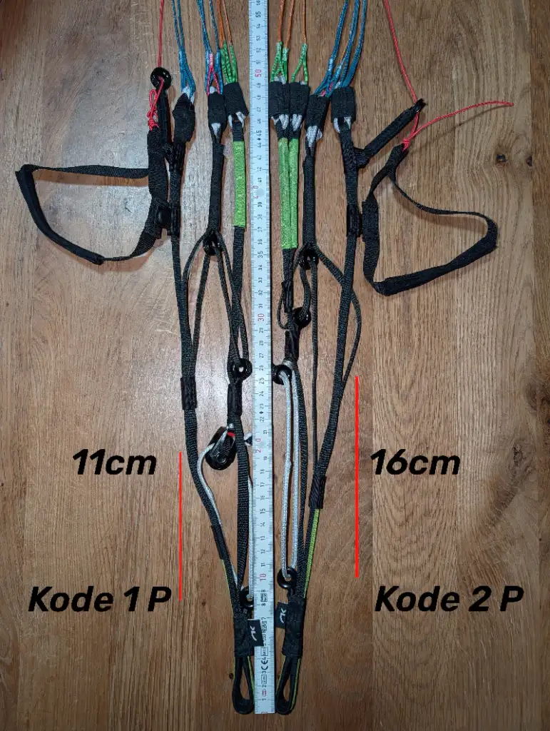 A gauche élévateur de la Kode 1 P, à droite la Kode 2 P